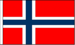 Norway Table Flags